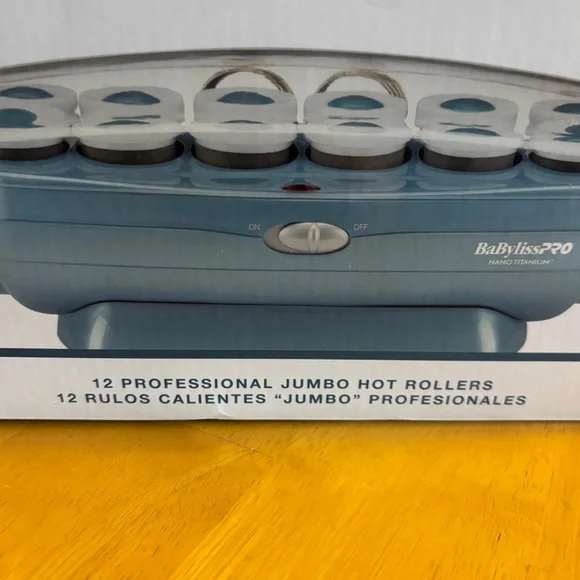 BaByliss PRO Nano Titanium Roller Hairsetter Jumbo Hot Rollers 12 - Picture 9 of 9